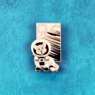 Artist Series 1 Enamel Pin - Mars Woofer