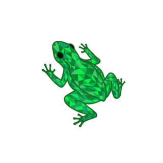 Emerald Frog Geode Pet Pin (PREORDER)