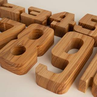 Wooden Number Sum Blocks