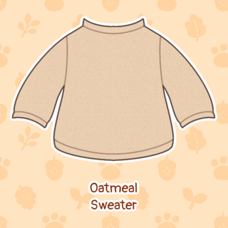 (Top) Oatmeal Sweater