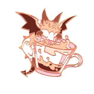 Cappuccino Coffee Dragon