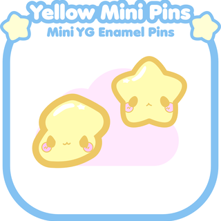 Mini Pins - Yellow Set
