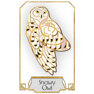 Snowy Owl Pin