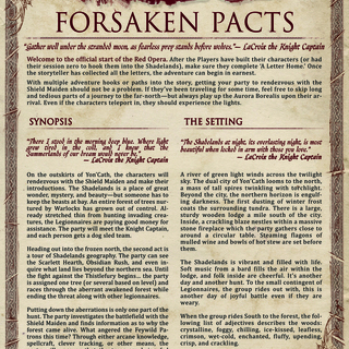 The Red Opera: Forsaken Pacts Digital PDF