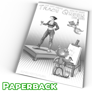 How To Draw Tracy Queen Zine (print)