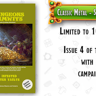 Limited Metal Cover - Issue 4