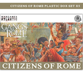 5x Citizens of Rome Plastic Box set