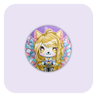 K/DA Ahri Badge Button