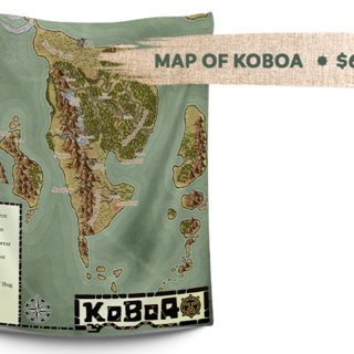 Accessory - Cloth Map of Koboa
