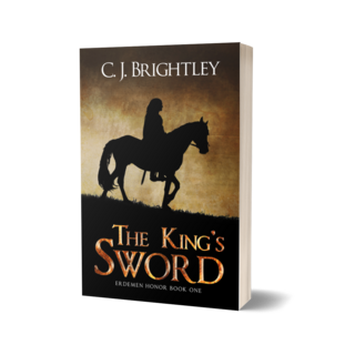 Signed Paperback - The King's Sword (Erdemen Honor 1)