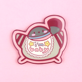 Pink Baby Poe Pin