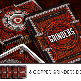 6 Grinders COPPER Decks