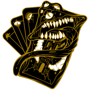 Mimic Pin Toothy Tarot Card