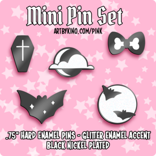 Ghoulfriend Mini Pin Set