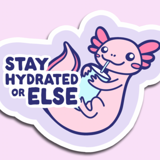 "Stay Hydrated" Enamel Pin