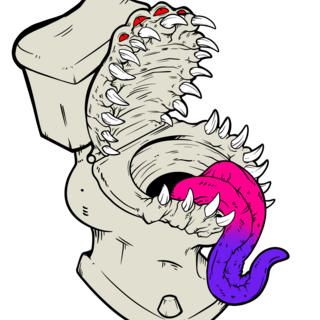 Predator Potty Mimic Pin