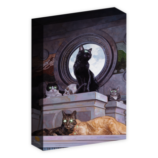 Cubeamajigs Series 2, 10 Pack - Temple Cats (David Palumbo)