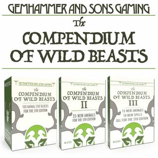 Compendium Of Wild Beasts  Mega-Bundle