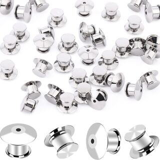 pair of locking pin backs