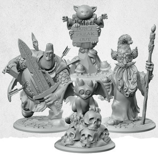 Minis from The Middle Age: The Cast