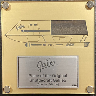 A Piece of the Actual Galileo Prop (Special Edition)