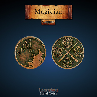 Magician Copper Coins
