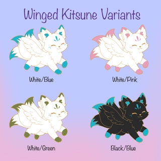 Winged Kitsune Variants