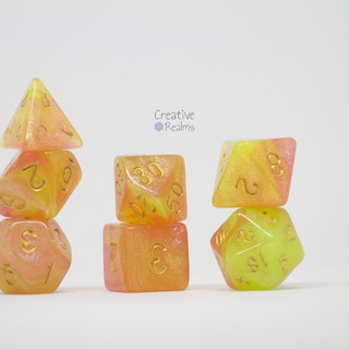 Dice Set Faerie Fire