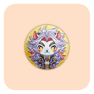 Genshin Impact Itto Badge Button
