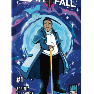 MythFall Issue #1 - Malkan Variant Cover by Desarea Guyton