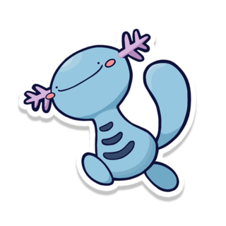 Axolotl sticker