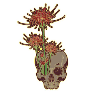 Pin: 10 of Swords Enamel Pin