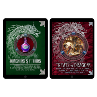 Digital copies of  "Dungeons & Potions" AND "Treats & Dragons"