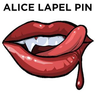 Alice Metal Lapel Pin