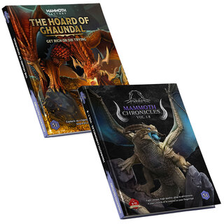 Double Hardcover - The Hoard of Ghaundal & 'Mammoth Chronicles' KS1 book