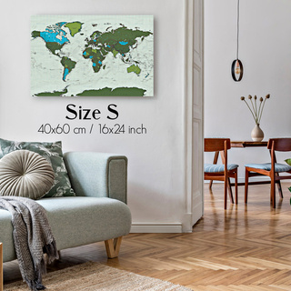 S size TURISTO MAP