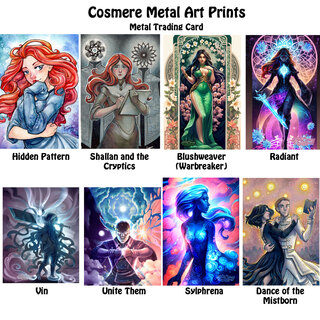Cosmere Metal Trading Cards