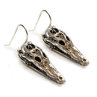 Nile Crocodile Earrings