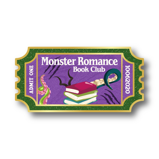 Monster Romance Book Club Pin