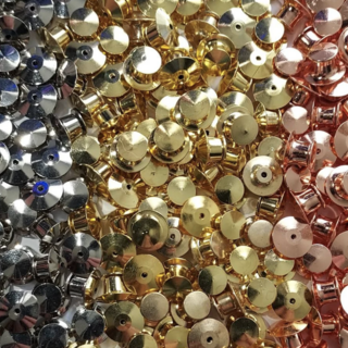 Set of 5 Locking Pin Backs