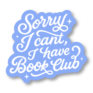 I Have Book Club Sticker