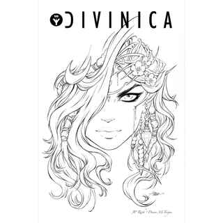 Divinica 6: Veiled Mythmarked Lineart Edition