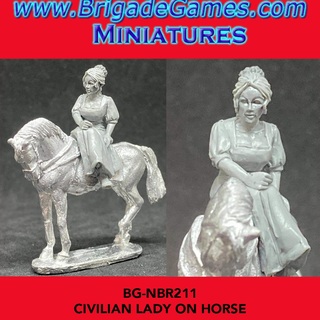BG-NBR211 Civilian Lady on Horse