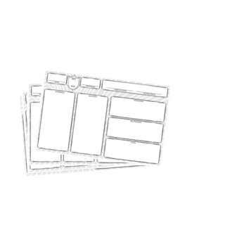 NPC Character Sheets (25 Pack)