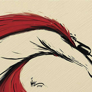 Herobear Brushpen Print