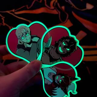 Glow In The Dark Sticker