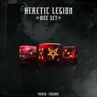 Heretic Legion dice set