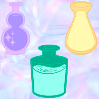 Pretty Pastel Potion Pin Set