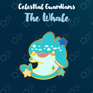 The Whale Guardian Pin