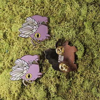 Fairy Frog Enamel Pin